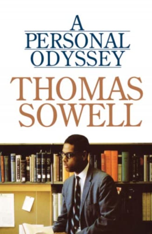 Book cover for "A Personal Odyssey" by Thomas Sowell