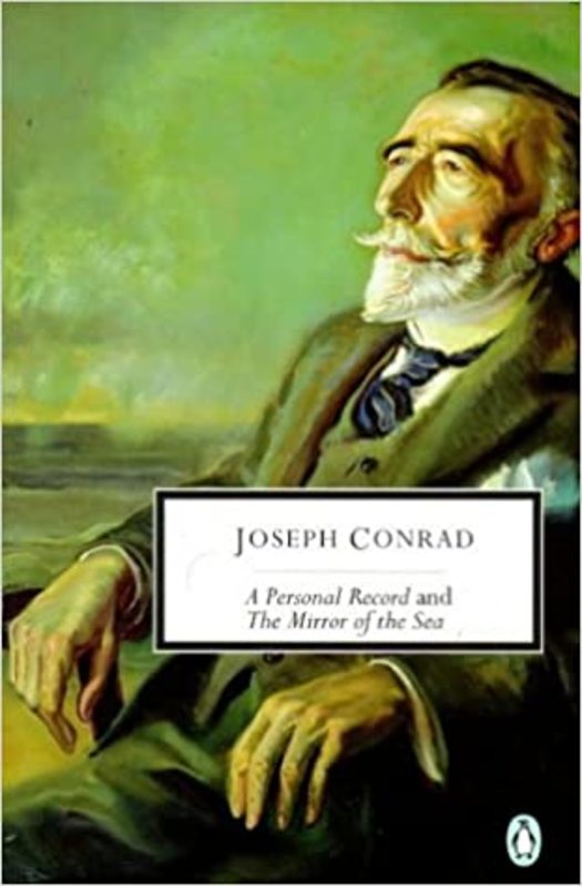 Book cover for "A Personal Record" by Joseph Conrad