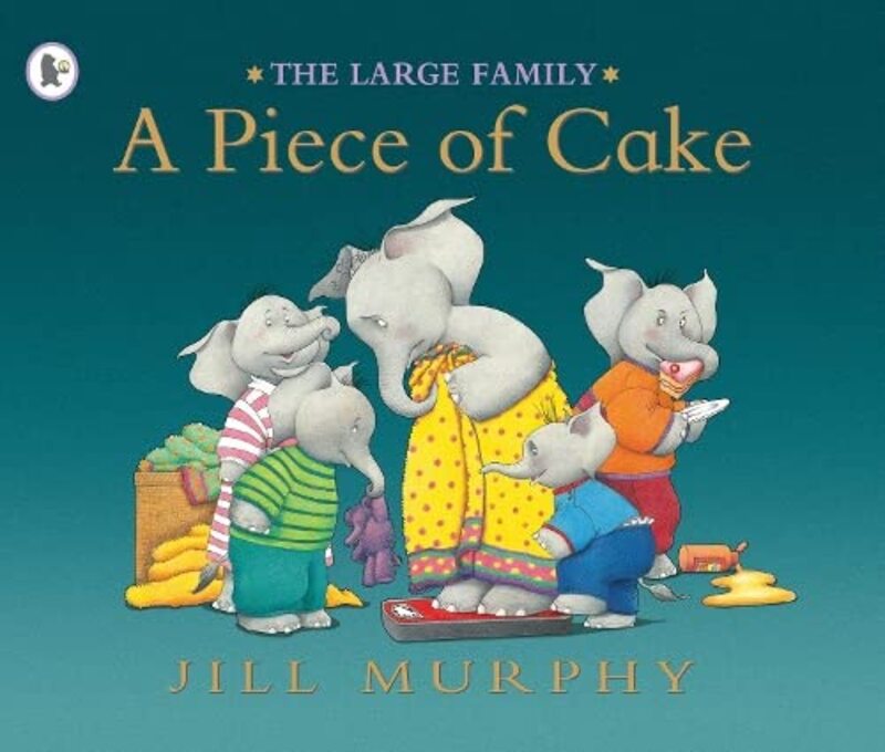 Book cover for "A Piece of Cake" by Jill Murphy