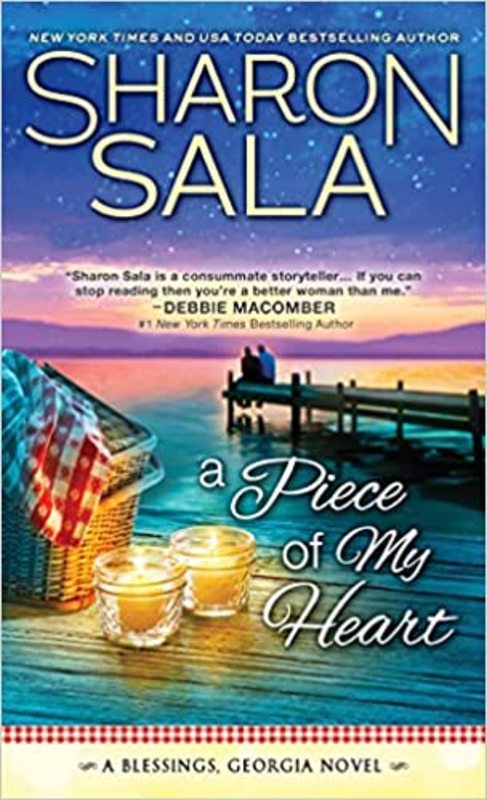 Book cover for "A Piece of My Heart" by Sharon Sala