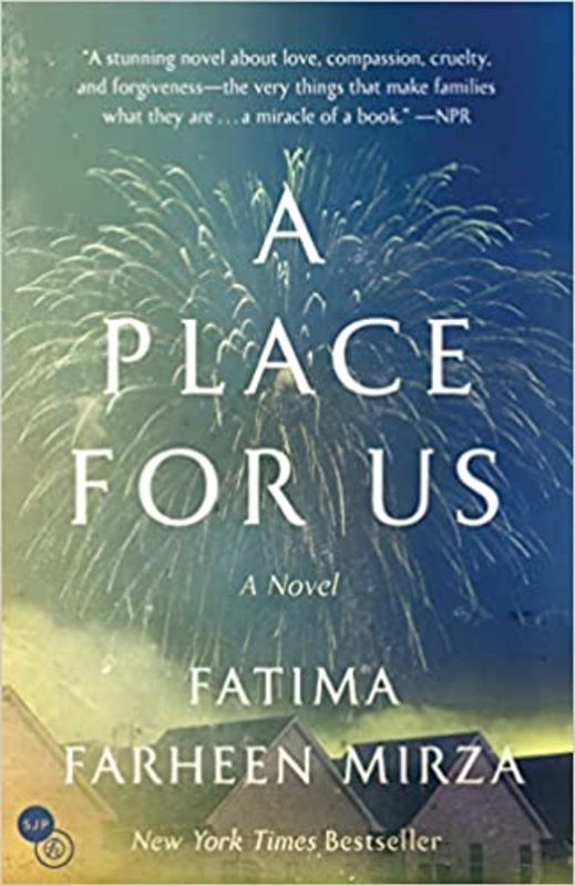 Book cover for "A Place for Us" by Fatima Farheen Mirza