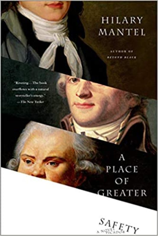 Book cover for "A Place of Greater Safety" by Hilary Mantel