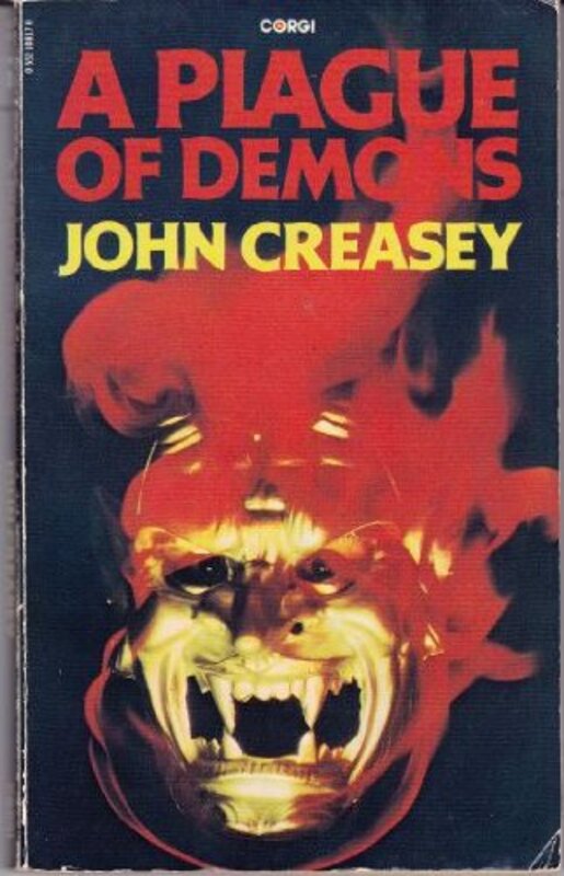 Book cover for "A Plague of Demons" by John Creasey