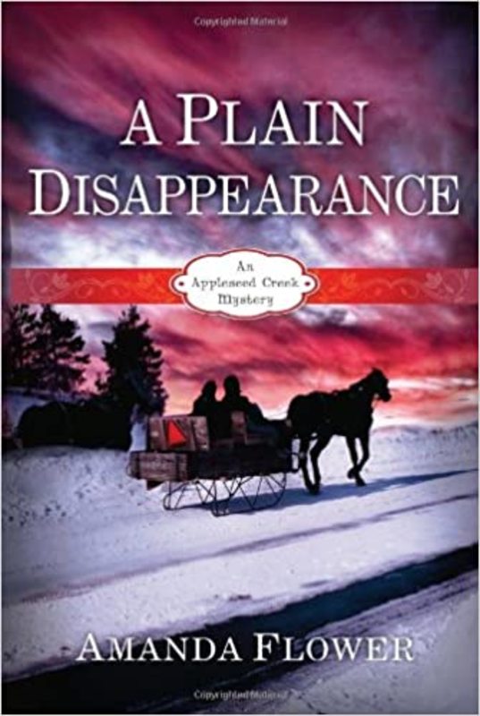Book cover for "A Plain Disappearance" by Amanda Flower