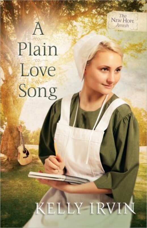 Book cover for "A Plain Love Song" by Kelly Irvin