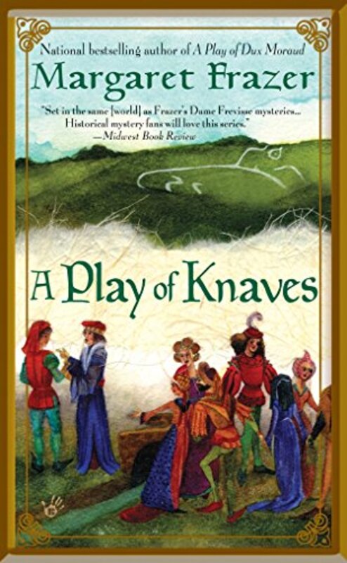 Book cover for "A Play of Knaves" by Margaret Frazer