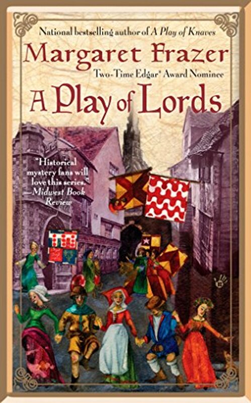 Book cover for "A Play of Lords" by Margaret Frazer