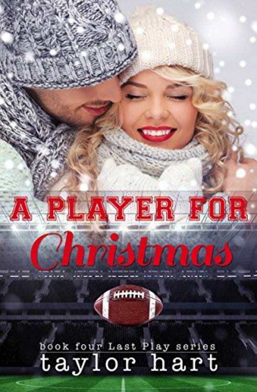 Book cover for "A Player for Christmas" by Taylor Hart