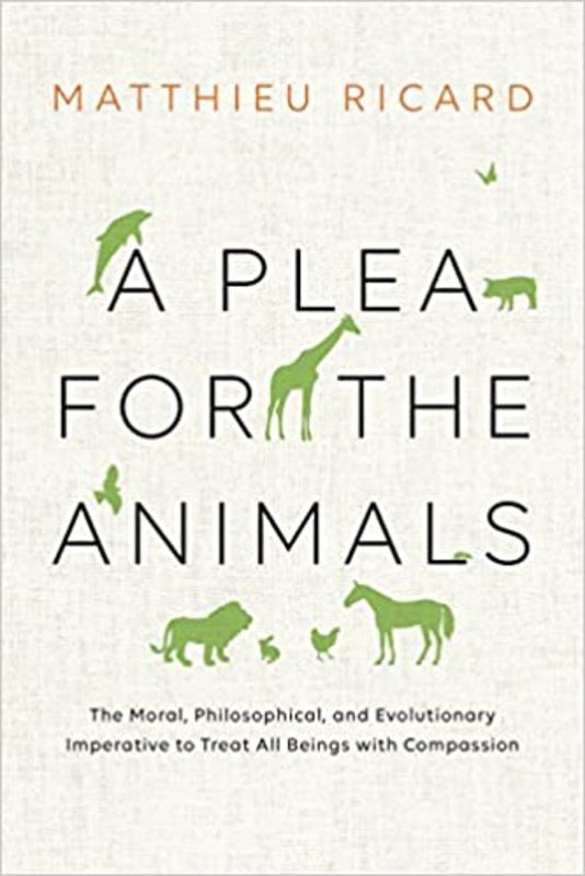 Book cover for "A Plea for the Animals" by Matthieu Ricard