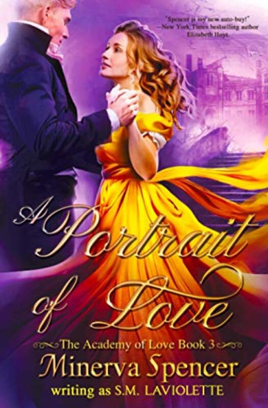 Book cover for "A Portrait of Love" by Minerva Spencer
