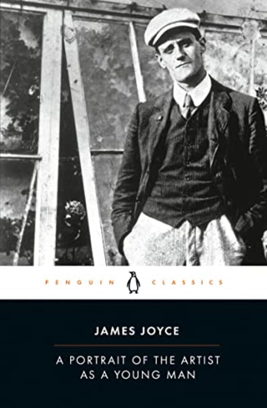 Book cover for "A Portrait of the Artist as a Young Man" by James Joyce