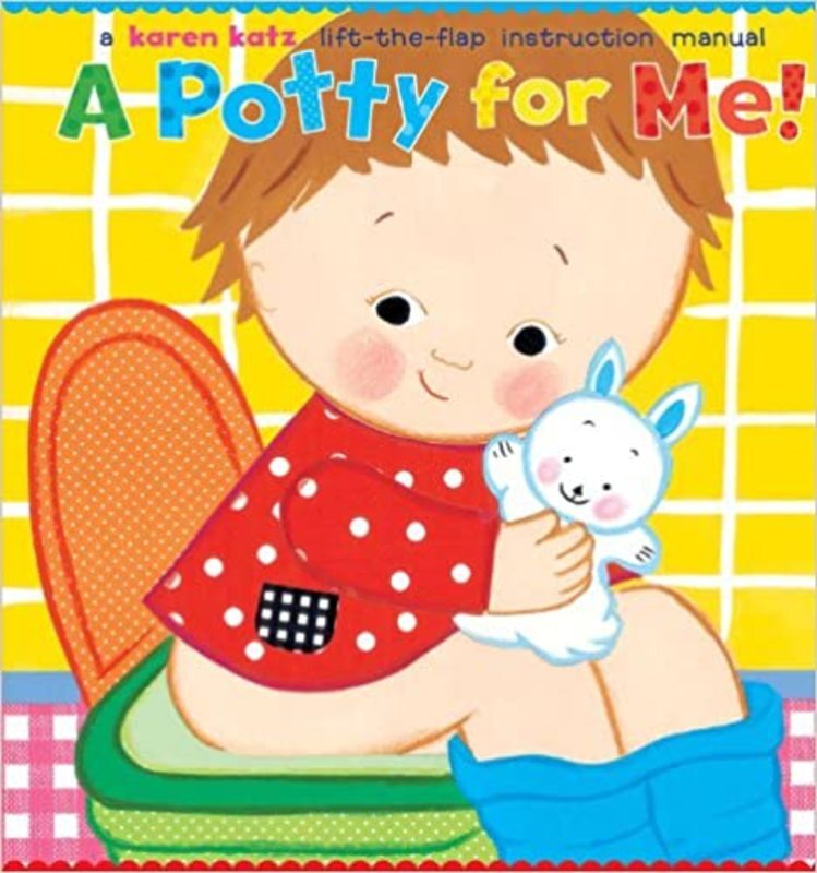 Book cover for "A Potty for Me!" by Karen Katz