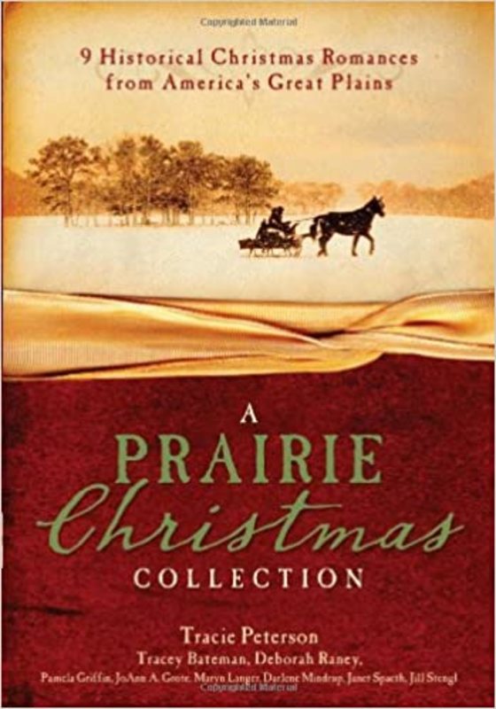 Book cover for "A Prairie Christmas Collection" by Tracie Peterson