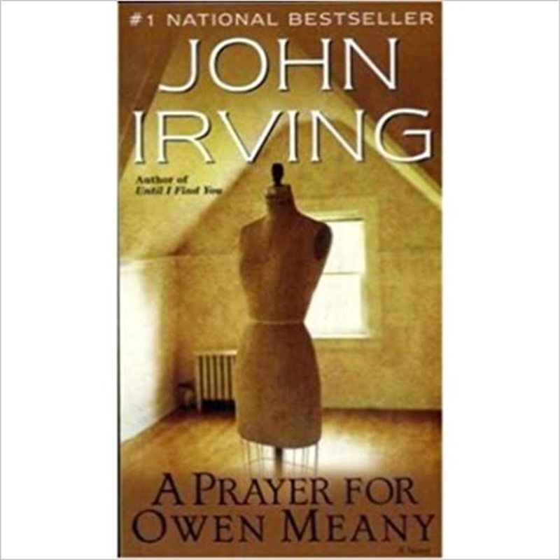 Book cover for "A Prayer for Owen Meany" by John Irving