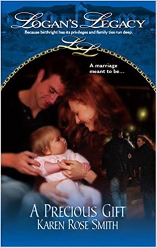 Book cover for "A Precious Gift" by Karen Rose Smith
