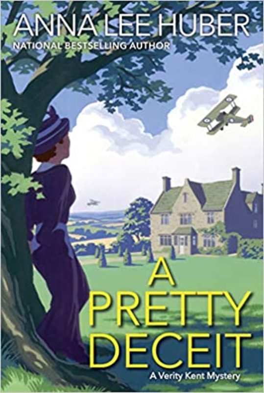 Book cover for "A Pretty Deceit" by Anna Lee Huber