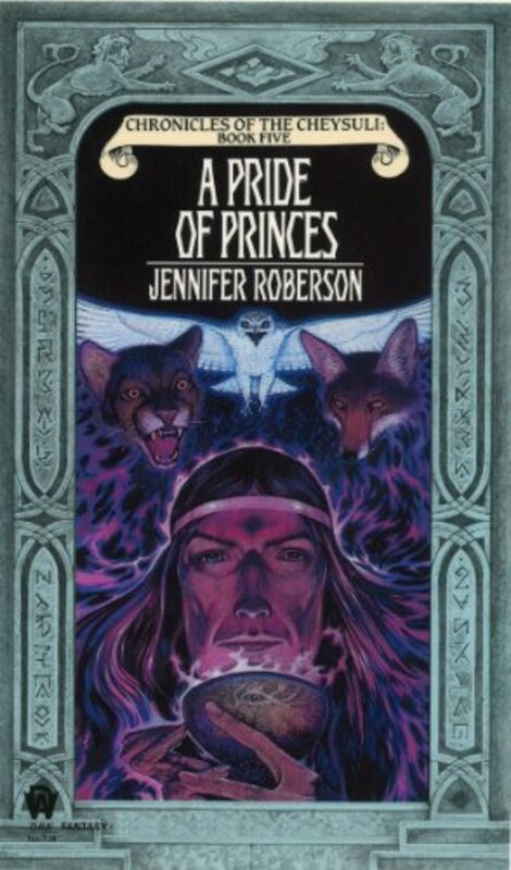 Book cover for "A Pride of Princes" by Jennifer Roberson
