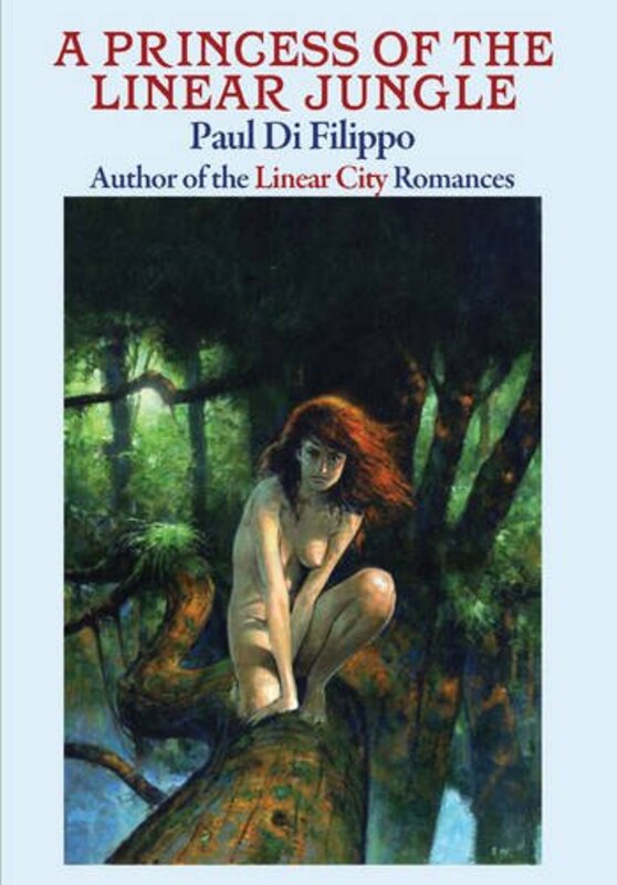 Book cover for "A Princess Of The Linear Jungle" by Paul Di Filippo