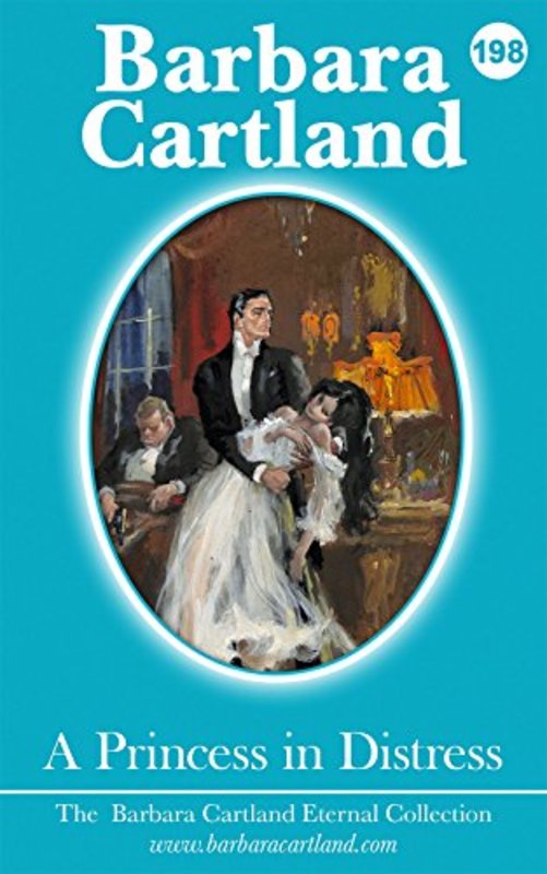 Book cover for "A Princess in Distress" by Barbara Cartland