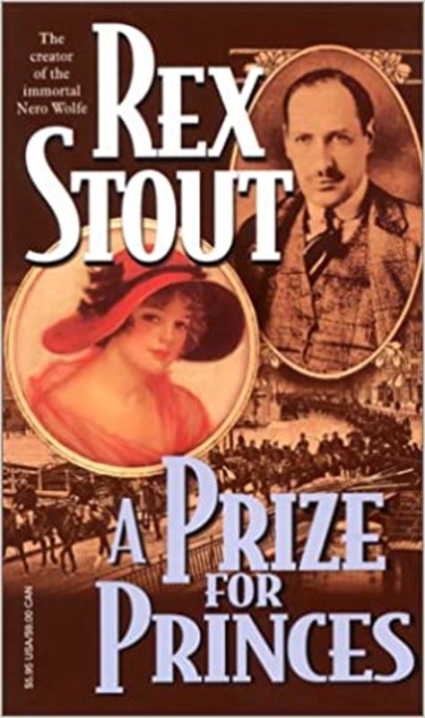 Book cover for "A Prize for Princes" by Rex Stout