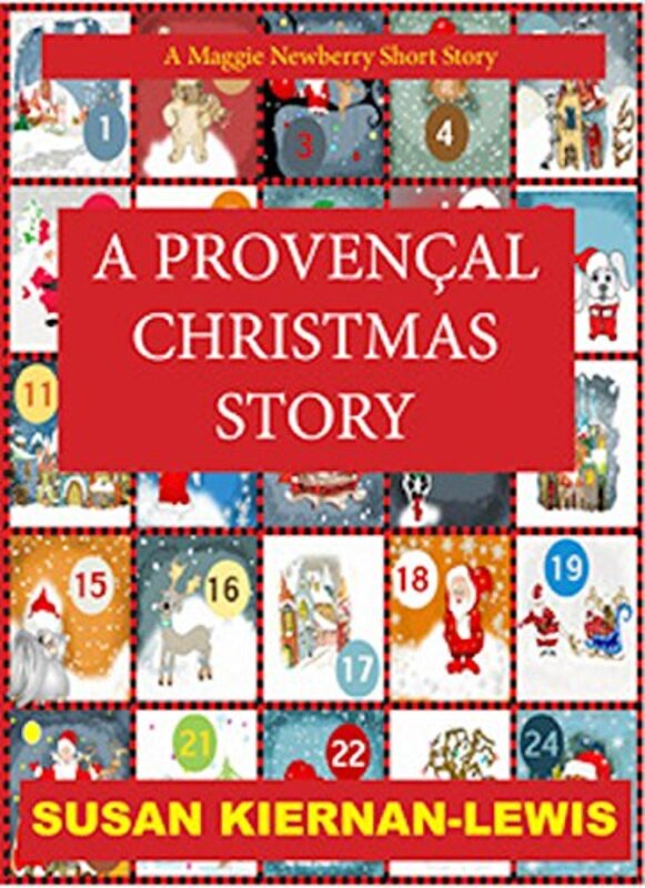 Book cover for "A Provençal Christmas" by Susan Kiernan Lewis