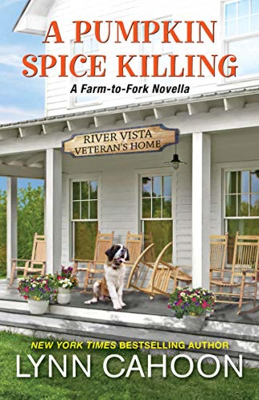 Book cover for "A Pumpkin Spice Killing" by Lynn Cahoon