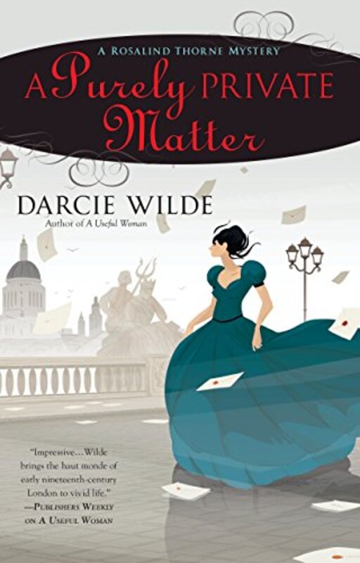 Book cover for "A Purely Private Matter" by Darcie Wilde