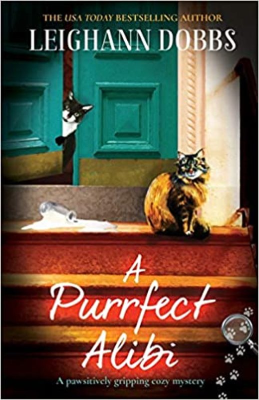Book cover for "A Purrfect Alibi" by Leighann Dobbs