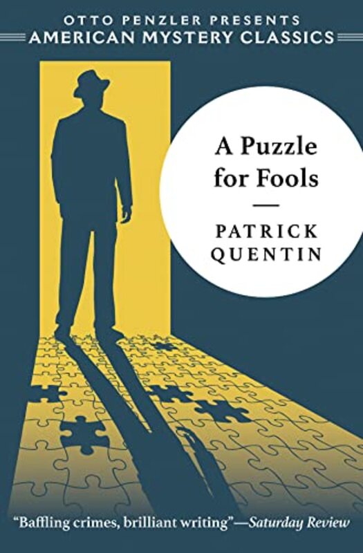 Book cover for "A Puzzle for Fools" by Patrick Quentin