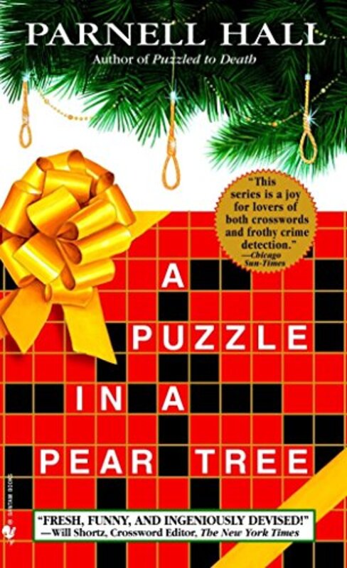 Book cover for "A Puzzle in a Pear Tree" by Parnell Hall