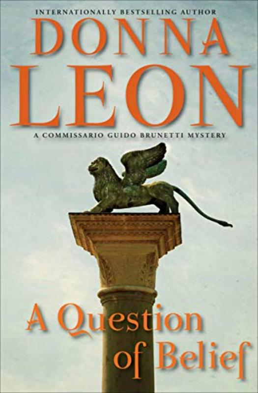 Book cover for "A Question of Belief" by Donna Leon
