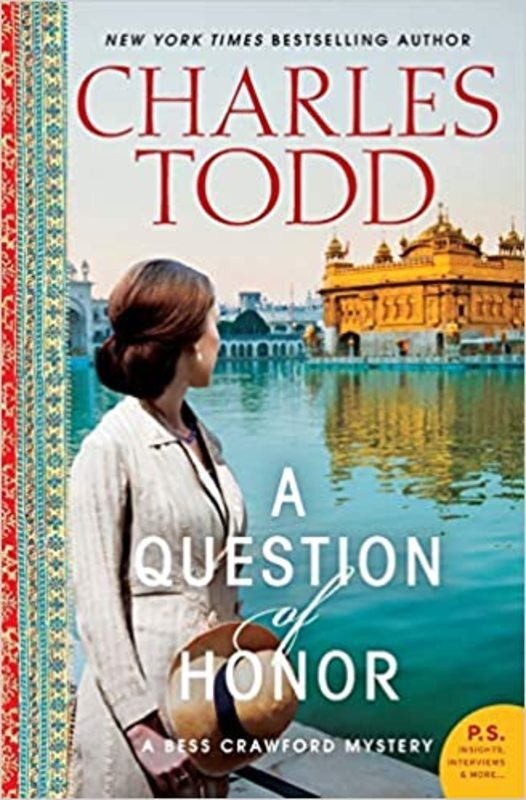 Book cover for "A Question of Honor" by Charles Todd
