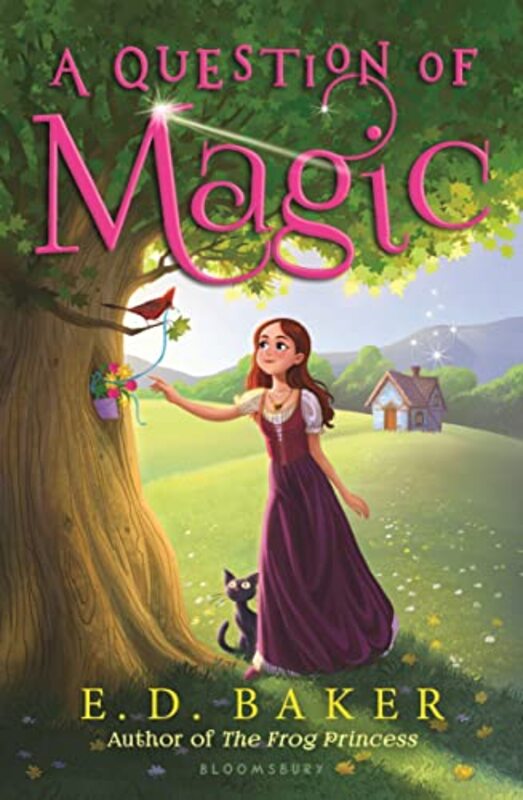 Book cover for "A Question of Magic" by ED Baker