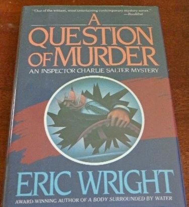 Book cover for "A Question of Murder" by Eric Wright