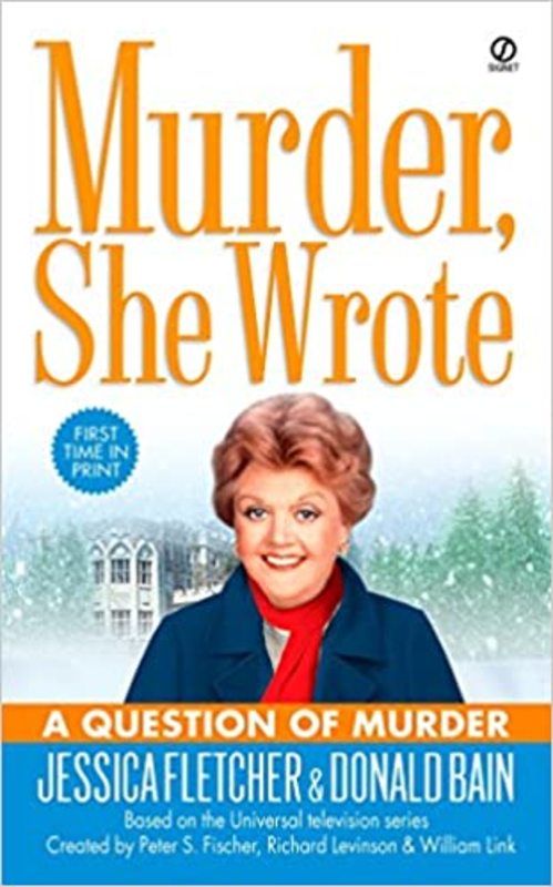 Book cover for "A Question of Murder" by Jessica Fletcher