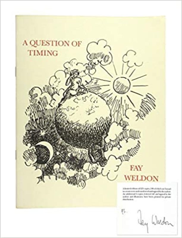 Book cover for "A Question of Timing" by Fay Weldon