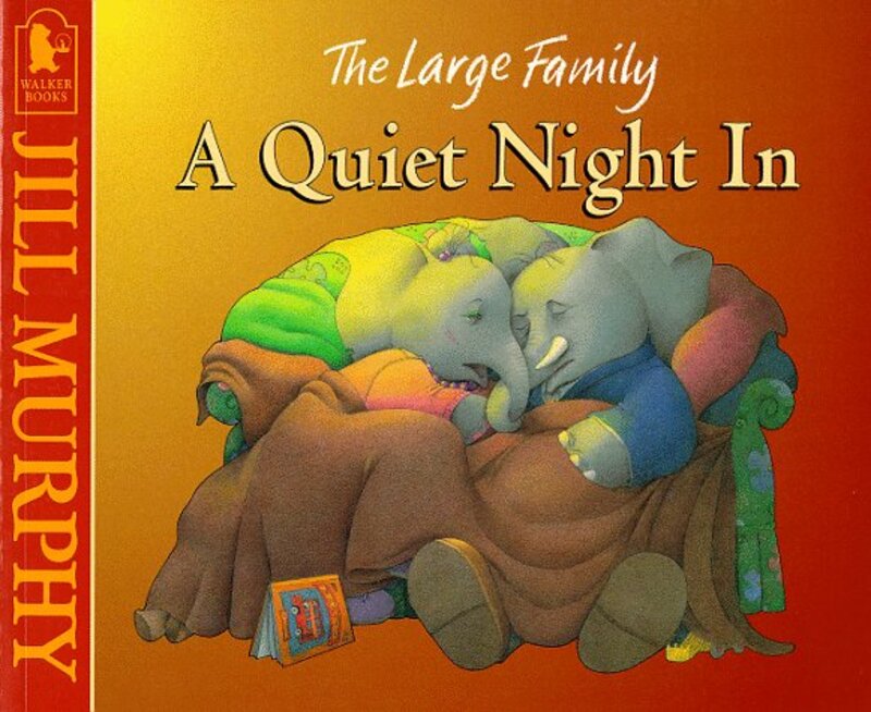 Book cover for "A Quiet Night In" by Jill Murphy