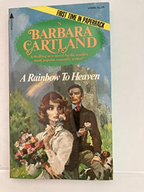 Book cover for "A Rainbow to Heaven" by Barbara Cartland