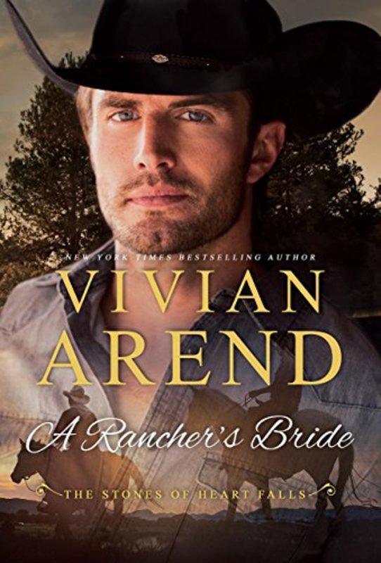 Book cover for "A Rancher's Bride" by Vivian Arend
