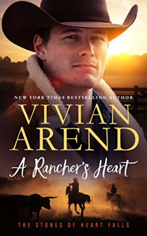 Book cover for "A Rancher's Heart" by Vivian Arend
