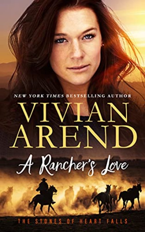 Book cover for "A Rancher's Love" by Vivian Arend