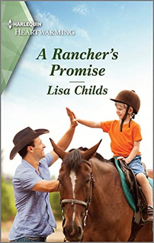 Book cover for "A Rancher's Promise" by Lisa Childs