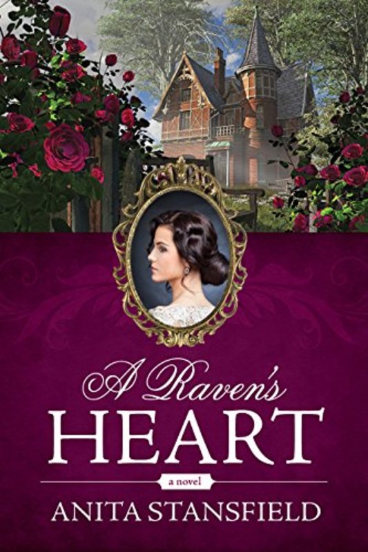 Book cover for "A Raven's Heart" by Anita Stansfield