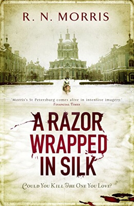 Book cover for "A Razor Wrapped in Silk" by Roger RN Morris