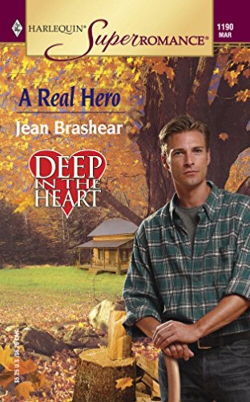 Book cover for "A Real Hero" by Jean Brashear