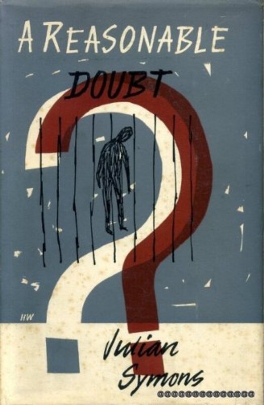 Book cover for "A Reasonable Doubt" by Julian Symons