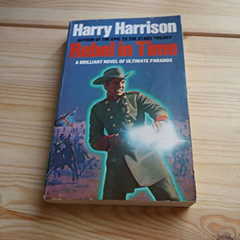 Book cover for "A Rebel in Time" by Harry Harrison