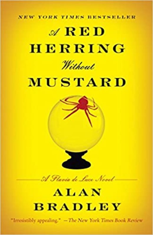Book cover for "A Red Herring Without Mustard" by Alan Bradley