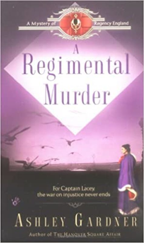 Book cover for "A Regimental Murder" by Ashley Gardner