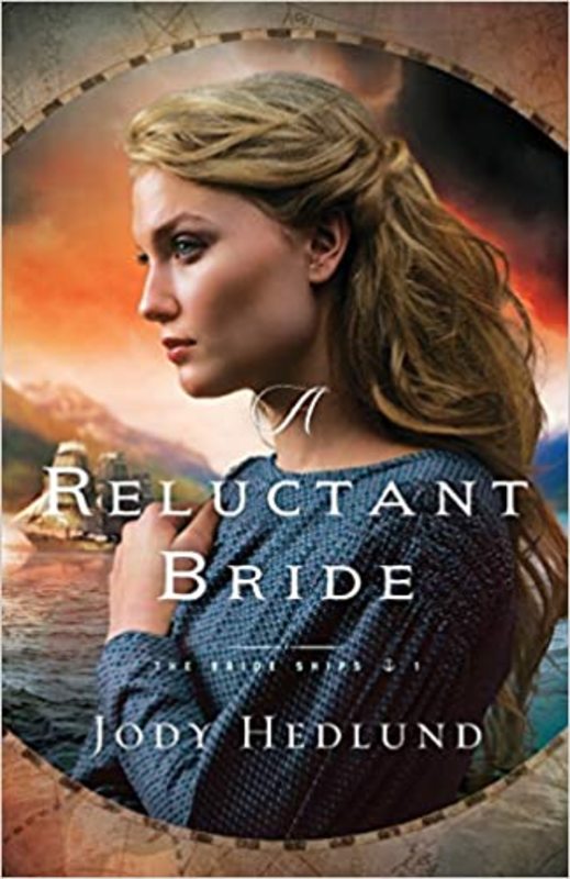 Book cover for "A Reluctant Bride" by Jody Hedlund